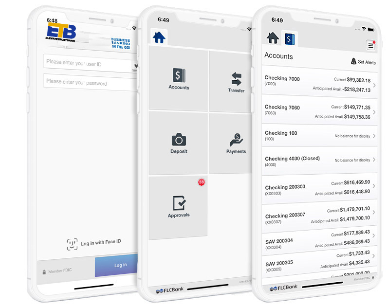 FLCBank Business App